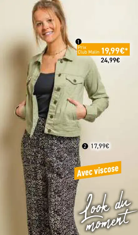 Offre: Veste en jean