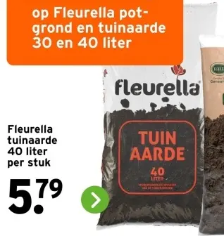 Aanbieding: Tuinaarde 40 liter