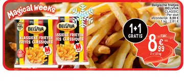 Aanbieding: Belgische frietjes CLASSIC
