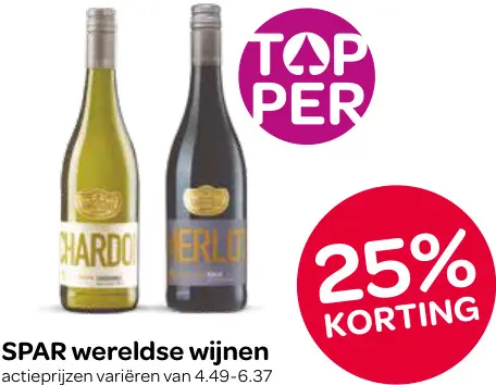 Aanbieding: Wereldse wijnen