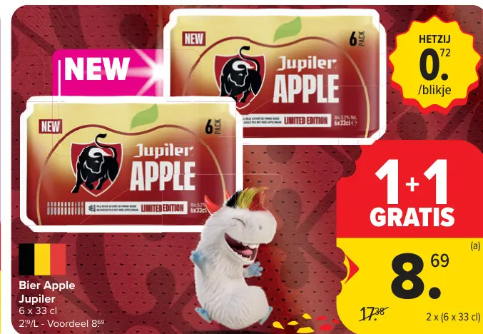 Promotie: Bier Apple