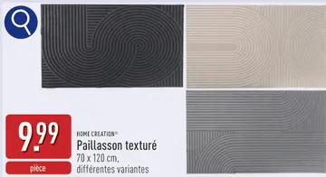 Offre: Paillasson texturé
