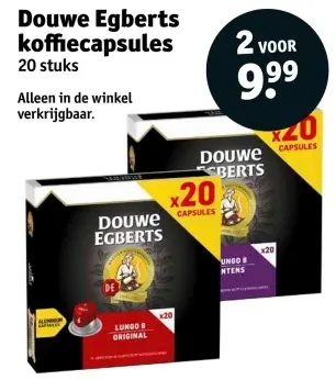 Aanbieding: koffiecapsules
