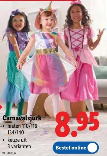 Promotie: Carnavalsjurk