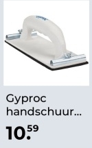 Aanbieding: Gyproc handschuur