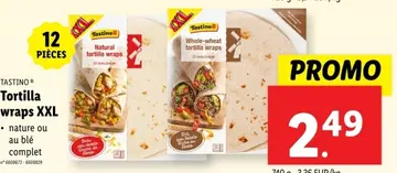 Offre: Tortilla wraps XXL