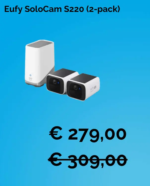 Promotie: SoloCam S220
