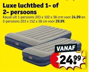 Promotie: Luxe luchtbed