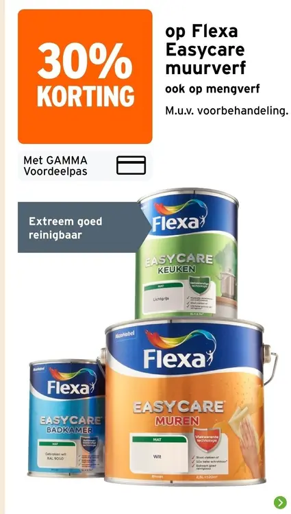 Aanbieding: Easycare muurverf