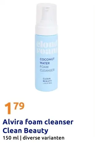 Aanbieding: Alvira foam cleanser Clean Beauty