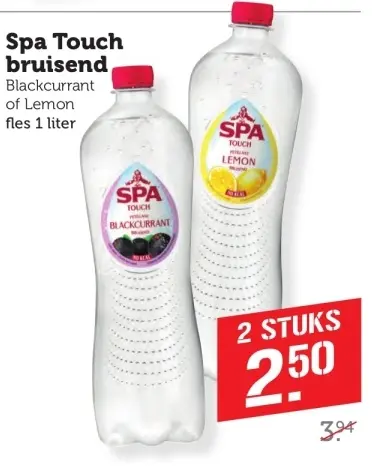 Aanbieding: Spa Touch bruisend
