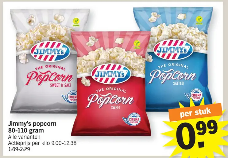 Aanbieding: popcorn
