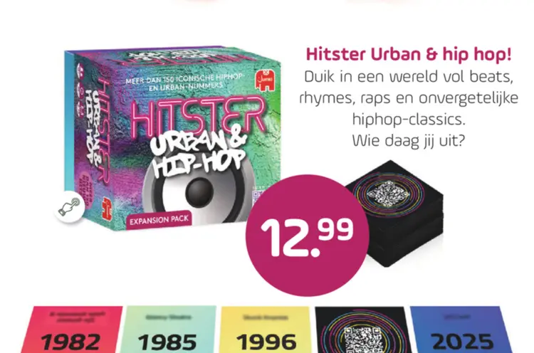 Aanbieding: Hitster Urban & hip hop!