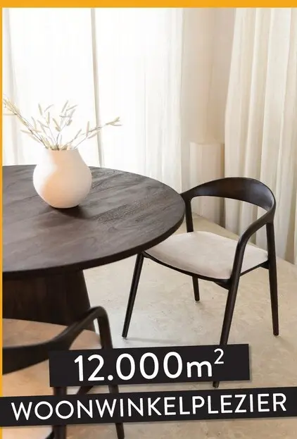 Promotie: Eetkamertafel en stoel