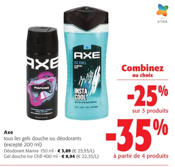 Offre: Axe