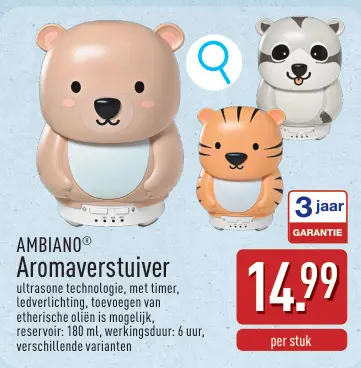 Promotie: Aromaverstuiver
