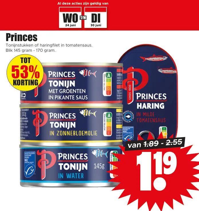 Aanbieding: Princes