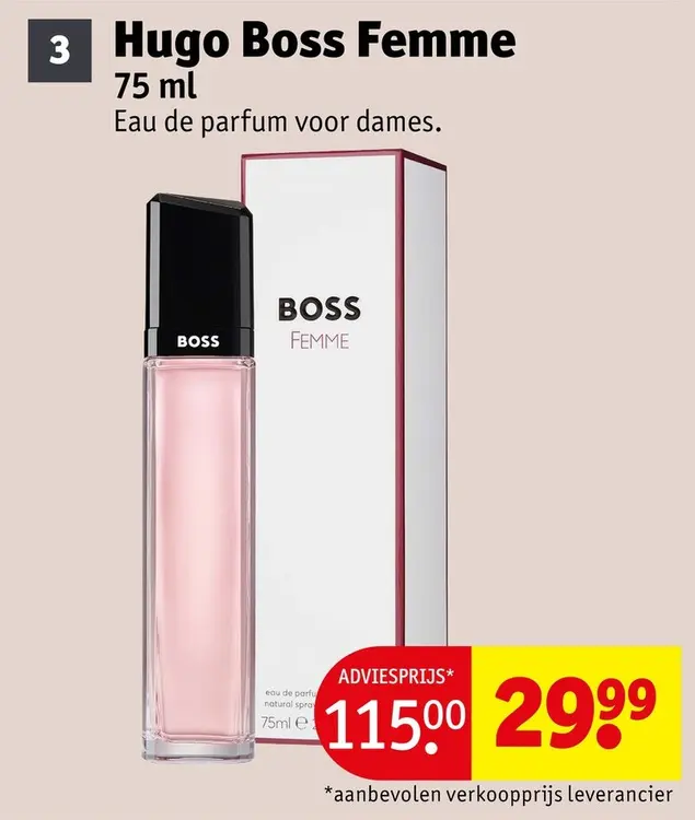 Aanbieding: Hugo Boss Femme