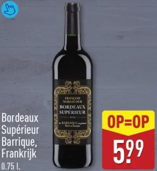 Aanbieding: Bordeaux Supérieur Barrique