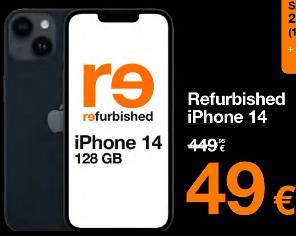 Promotie: Refurbished iPhone 14