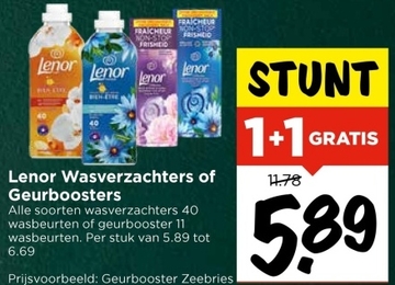 Aanbieding: Lenor Wasverzachters of Geurboosters