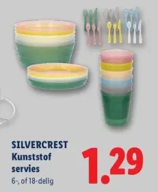 Aanbieding: Kunststof servies
