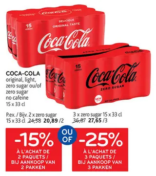 Offre: Coca-cola