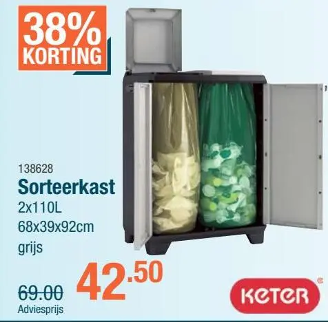 Aanbieding: Sorteerkast