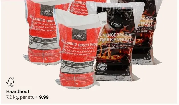 Aanbieding: Haardhout