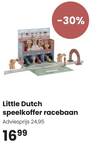 Aanbieding: Speelkoffer racebaan