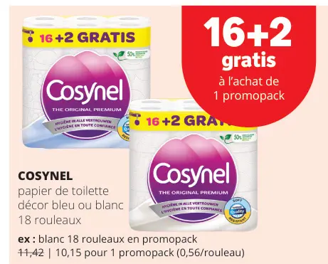 Offre: Papier de toilette