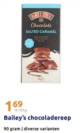 Aanbieding: chocoladereep