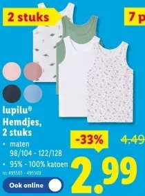 Promotie: Hemdjes en Sokken