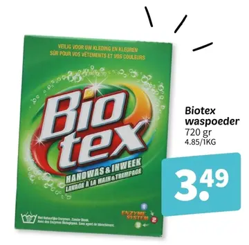 Aanbieding: Biotex waspoeder