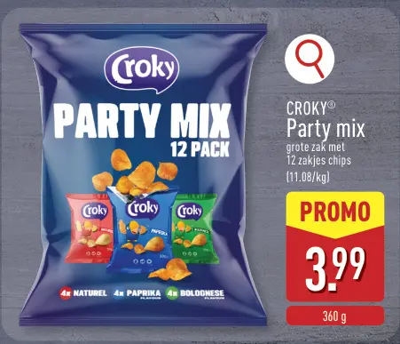 Promotie: Party mix