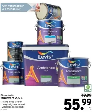 Aanbieding: Muurverf