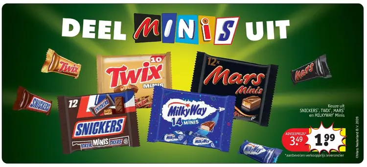 Aanbieding: Minis