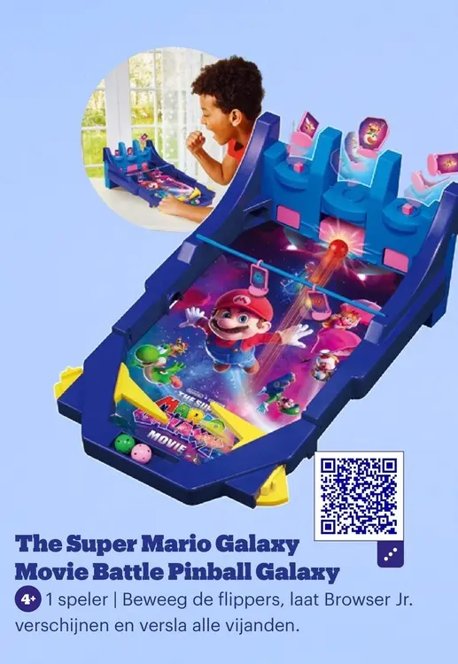 Promotie: The Super Mario Galaxy Movie Battle Pinball G