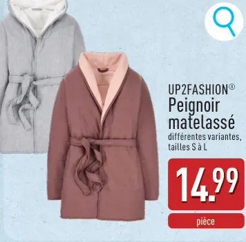 Offre: Peignoir matelassé