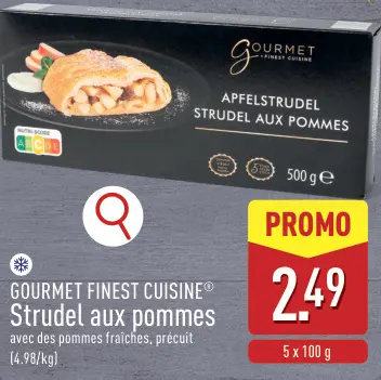 Offre: Strudel aux pommes