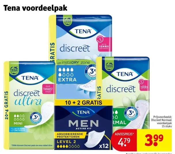 Aanbieding: Tena voordeelpak
