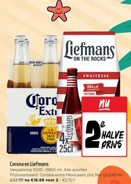 Aanbieding: Corona en Liefmans
