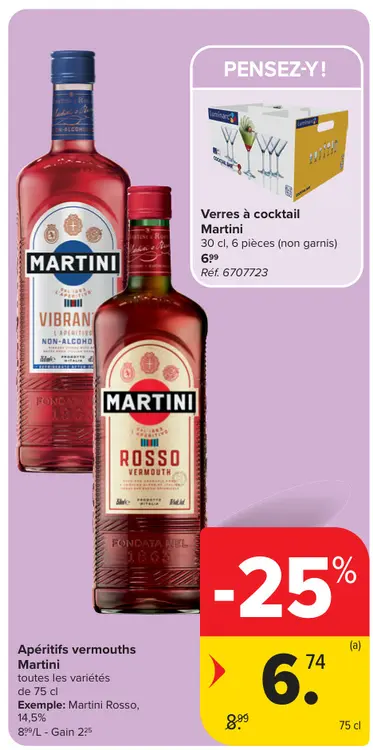 Offre: Apéritifs vermouths