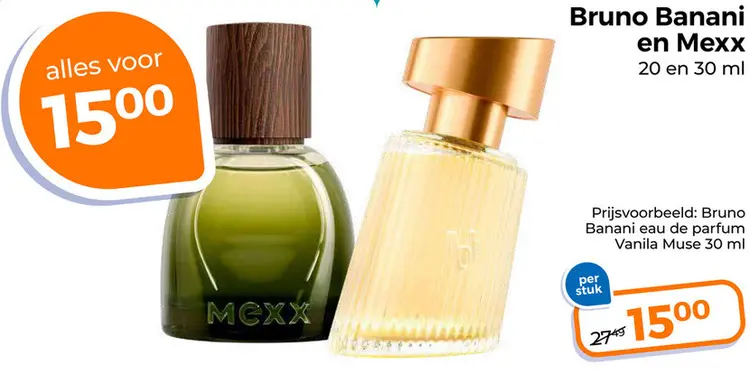 Aanbieding: Bruno Banani en Mexx
