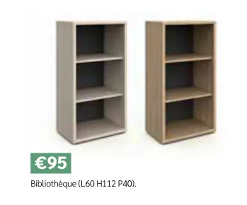 Offre: Bibliothèque