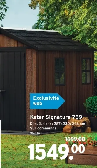 Offre: Keter Signature 759