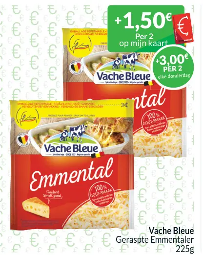 Promotie: Geraspte Emmentaler