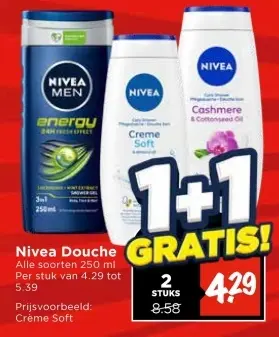 Aanbieding: Nivea Douche