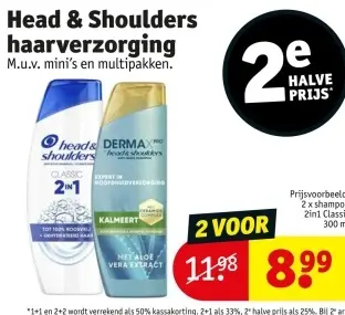 Aanbieding: Head & Shoulders haarverzorging