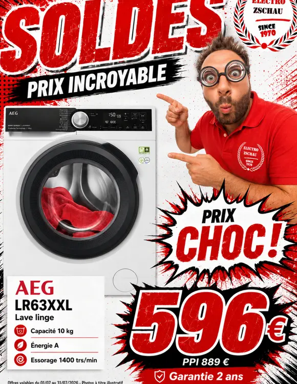 Offre: Lr63xxl lave linge